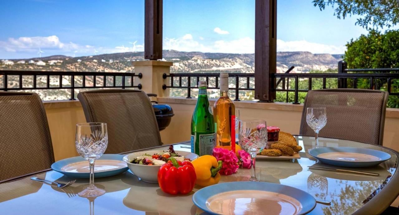 Fantastic Junior Villa Cz02 Salamis With Gorgeous Views, Aphrodite Hills Куклия Екстериор снимка